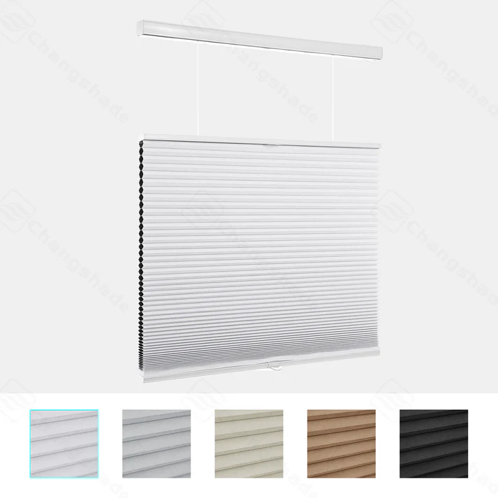 Custom Top Down Bottom Up Blackout Cordless Cellular Shades - Image 2