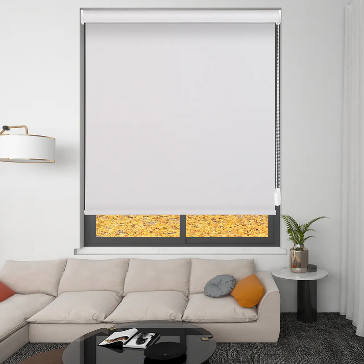 Custom Corded Blackout Roller Shades - Image 15