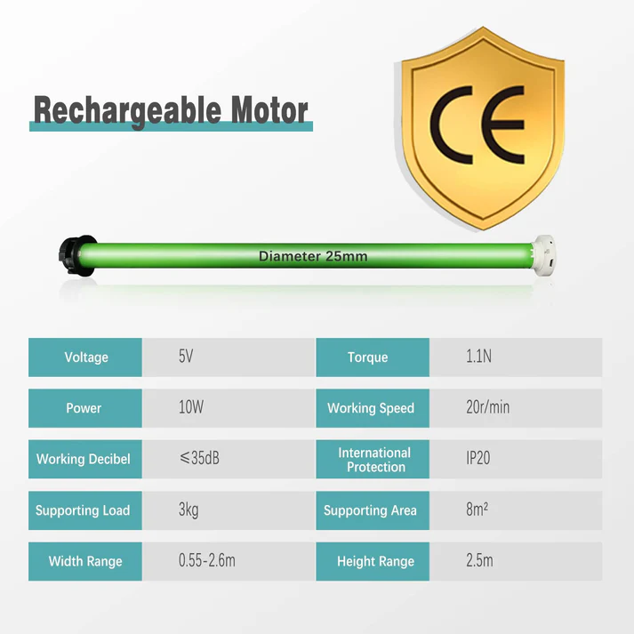 Motorized Light Filtering Roller Shades - Image 11