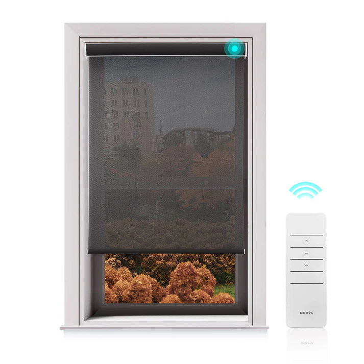 Motorized Light Filtering Roller Shades - Image 3