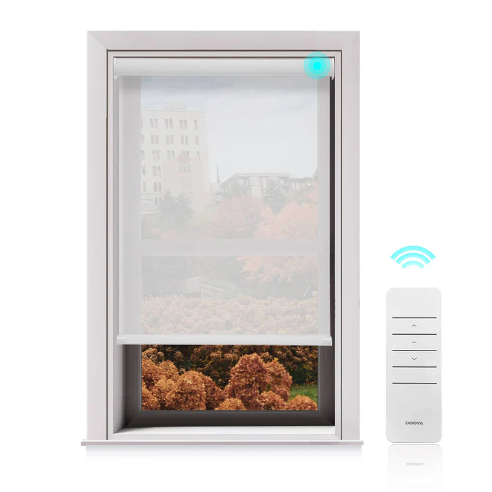 Motorized Light Filtering Roller Shades - Image 5