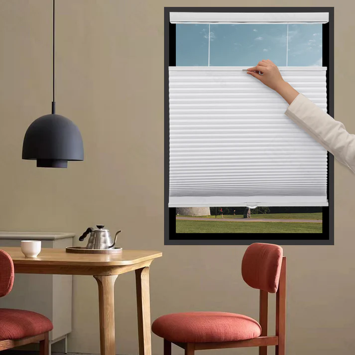 Custom Top Down Bottom Up Blackout Cordless Cellular Shades - Image 7