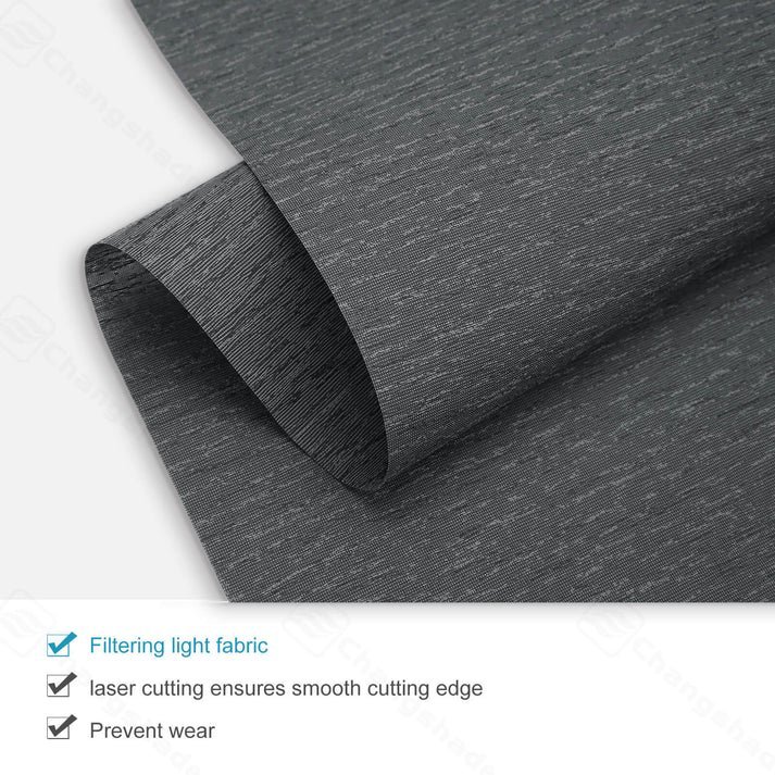 Custom Cordless Light Filtering Roller Shade - Image 2